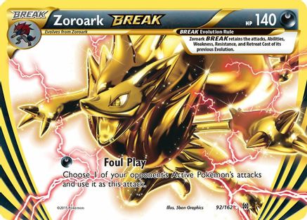 Zoroark BREAK 92/162 - BREAKthrough Holofoil - Poke-Collect