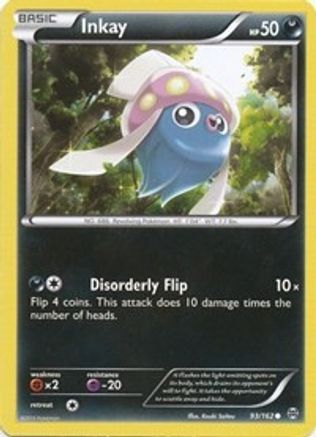Inkay 93/162 - XY  BREAKthrough - Poke-Collect
