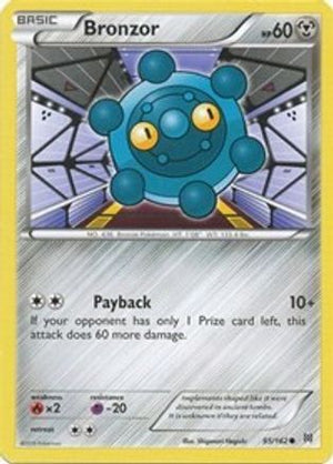 Bronzor 95/162 - BREAKthrough Reverse Holofoil - Poke-Collect