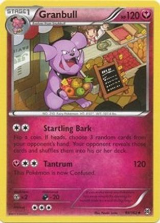 Granbull 99/162 - XY  BREAKthrough Reverse Holofoil - Poke-Collect
