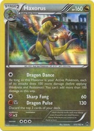 Haxorus 111/162 - BREAKthrough Holofoil - Poke-Collect