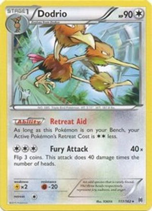 Dodrio 117/162 - BREAKthrough Reverse Holofoil - Poke-Collect