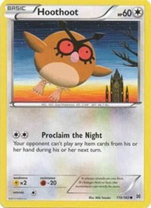 Hoothoot 119/162 - BREAKthrough Reverse Holofoil