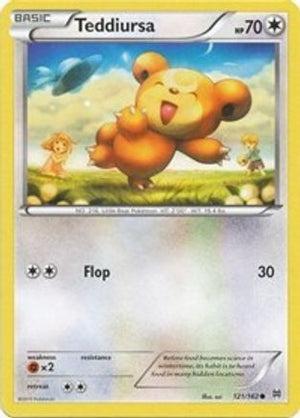 Teddiursa 121/162 - BREAKthrough Reverse Holofoil