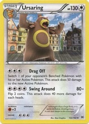Ursaring 122/162 - BREAKthrough Reverse Holofoil - Poke-Collect