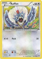 Rufflet 129/162 - XY  BREAKthrough Reverse Holofoil - Poke-Collect