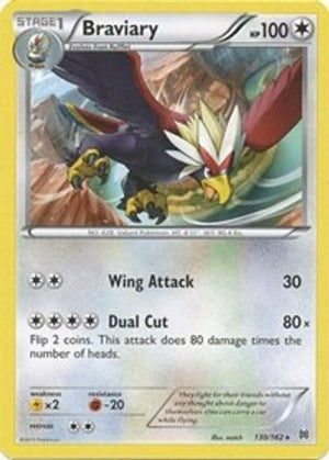 Braviary 130/162 - XY  BREAKthrough - Poke-Collect