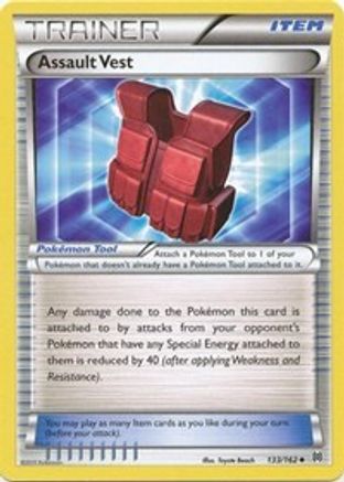 Assault Vest 133/162 - XY  BREAKthrough - Poke-Collect