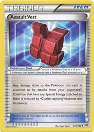 Assault Vest 133/162 - XY  BREAKthrough Reverse Holofoil - Poke-Collect