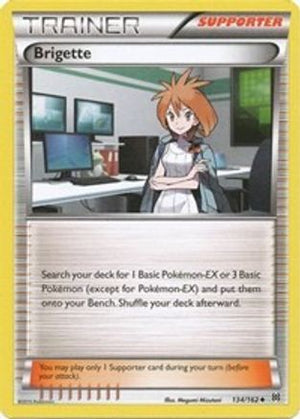 Brigette 134/162 - BREAKthrough Reverse Holofoil - Poke-Collect