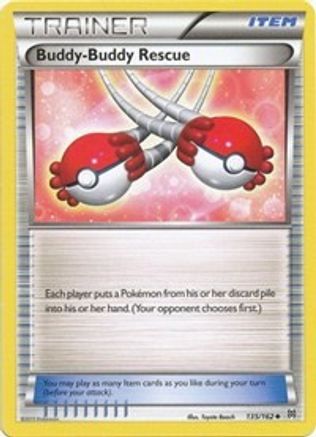 Buddy-Buddy Rescue 135/162 - XY  BREAKthrough - Poke-Collect