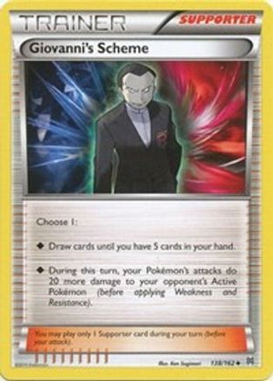 Giovanni's Scheme 138/162 - BREAKthrough Reverse Holofoil