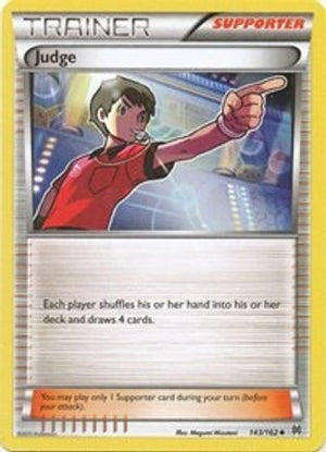 Judge 143/162 - XY  BREAKthrough Reverse Holofoil - Poke-Collect