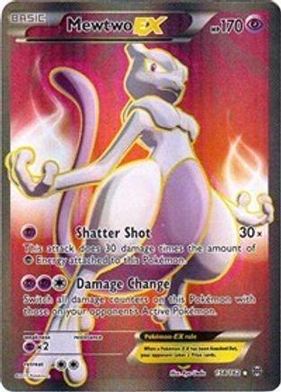 Mewtwo EX (158 Full Art) 158/162 - XY  BREAKthrough Holofoil - Poke-Collect