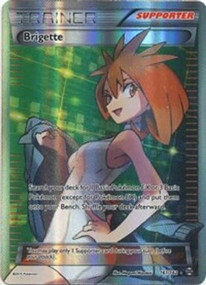 Brigette (Full Art) 161/162 - XY  BREAKthrough Holofoil - Poke-Collect