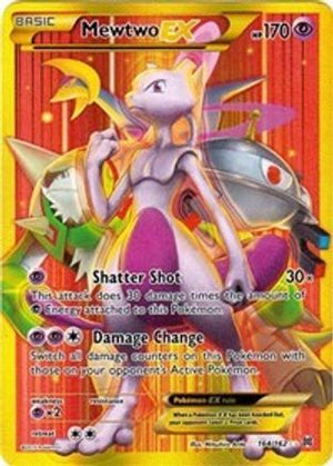 Mewtwo EX (164 Secret Full Art) 164/162 - XY  BREAKthrough Holofoil - Poke-Collect