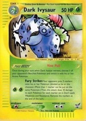 Dark Ivysaur - 6 [Winner] 6 - Best of Promos