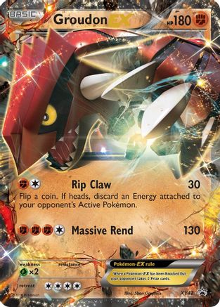 Groudon-EX XY42/211 - XY Black Star Promos Holofoil - Poke-Collect