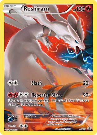 Reshiram (Full Art Promo) XY74/211 - XY Promos Holofoil - Poke-Collect