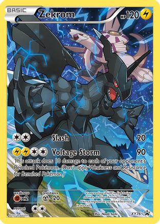 Zekrom XY76/211 - XY Black Star Promos Holofoil - Poke-Collect