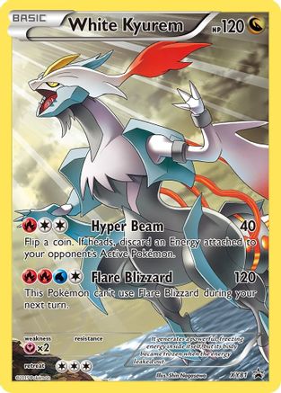 White Kyurem XY81/211 - XY Black Star Promos Holofoil - Poke-Collect