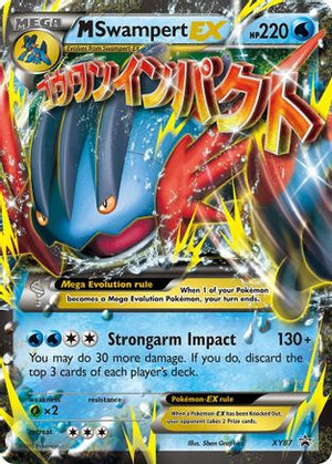 M Swampert-EX XY87/211 - XY Black Star Promos Holofoil - Poke-Collect