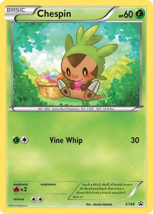 Chespin XY88/211 - XY Black Star Promos Holofoil