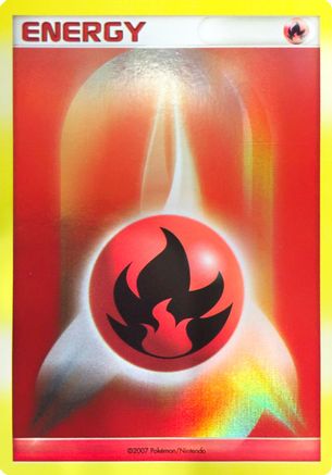 Fire Energy (2007-2008 League Promo) - League & Championship Cards Holofoil - Poke-Collect