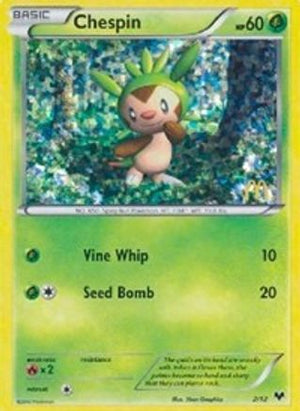 Chespin 2/12 - McDonalds Collection 2014 Holofoil - Poke-Collect