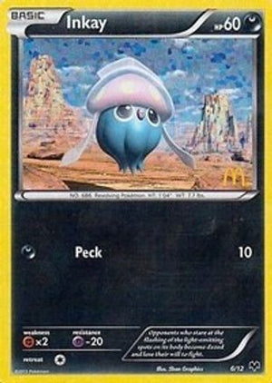 Inkay 6/12 - McDonalds Collection 2014 Holofoil - Poke-Collect