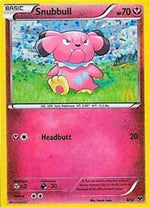 Snubbull 8/12 - McDonalds Collection 2014 Holofoil - Poke-Collect