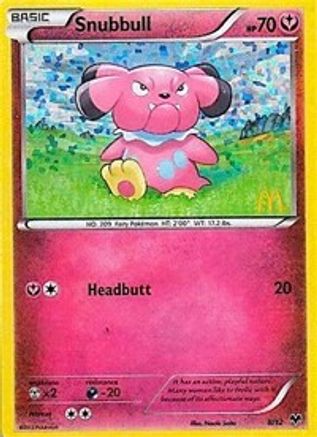 Snubbull 8/12 - McDonalds Collection 2014 Holofoil - Poke-Collect
