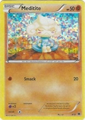Meditite 9/12 - McDonalds Collection 2015 Holofoil - Poke-Collect