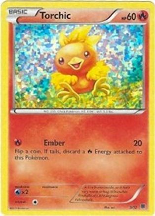 Torchic 3/12 - McDonalds Collection 2015 Holofoil - Poke-Collect