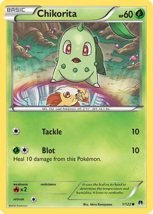 Chikorita 1/122 - BREAKpoint - Poke-Collect