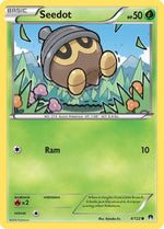 Seedot 4/122 - XY  BREAKpoint Reverse Holofoil - Poke-Collect