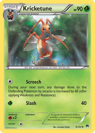Kricketune 6/122 - XY  BREAKpoint - Poke-Collect