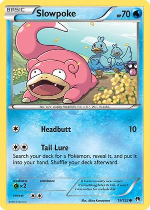 Slowpoke 19/122 - BREAKpoint Reverse Holofoil