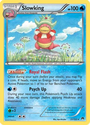 Slowking 21/122 - BREAKpoint Holofoil - Poke-Collect