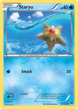 Staryu 25/122 - BREAKpoint - Poke-Collect