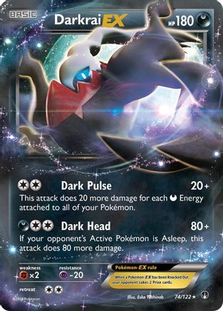 Darkrai-EX 74/122 - BREAKpoint Holofoil - Poke-Collect