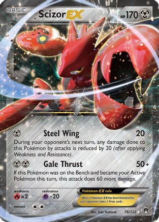 Scizor-EX 76/122 - BREAKpoint Holofoil - Poke-Collect