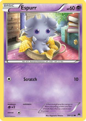 Espurr 58/122 - BREAKpoint Reverse Holofoil