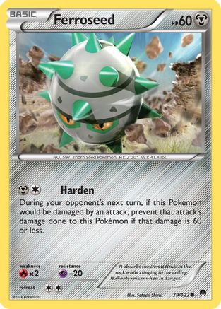 Ferroseed 79/122 - XY  BREAKpoint - Poke-Collect