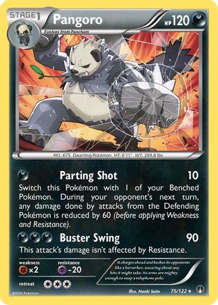 Pangoro 75/122 - XY  BREAKpoint - Poke-Collect