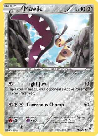 Mawile 78/122 - XY  BREAKpoint - Poke-Collect