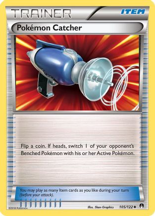 Pokemon Catcher 105/122 - XY  BREAKpoint - Poke-Collect