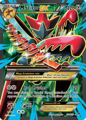 M Scizor-EX 120/122 - BREAKpoint Holofoil