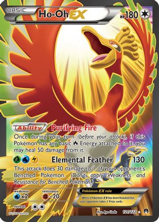 Ho-Oh-EX 121/122 - BREAKpoint Holofoil - Poke-Collect