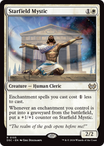 Starfield Mystic (DSC-105) - Duskmourn: House of Horror Commander - Poke-Collect